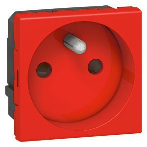 Legrand Mosaic prise 2P+T &agrave; bornes automatiques