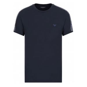 Emporio Armani T- Shirt Core Logoband Haut, Marine, M Homme