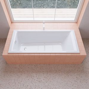 Kaldewei PURO & PURO STAR Baignoire rectangulaire encastrée, 256300010001, 653