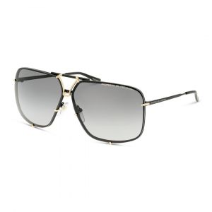 Porsche Design P8928 Lunettes de Soleil Homme - Rectangle Noir Doré