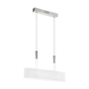 Image de Eglo Suspension ROMAO 1 LED Nickel mat, Chrome, 4 lumières - Moderne - Intérieur - 1 - Délai de livraison: 2 à 4 jours ouvrés. Port gratuit France métropolitaine et Belgique dès 100 %u20AC.