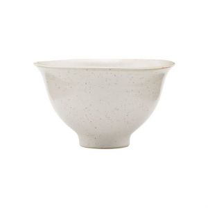 Image de House Doctor Bol Pion / Ø 14 x H 8 cm - Porcelaine mouchetée blanc-gris en céramique