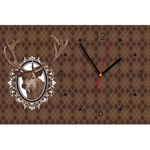 Contento Reindeer Design 1 horloge murale