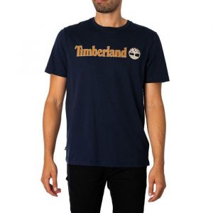 Timberland Linear Logo Short Sleeve