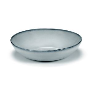 Image de Serax Assiette creuse Pure Blue Glazed Ø19,5 cm Bleu
