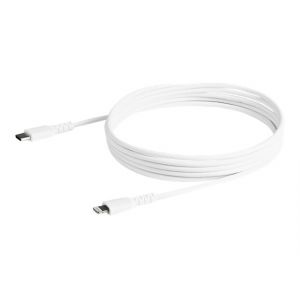 Image de StarTech.com Câble USB Type-C vers Lightning - 2 m - Blanc