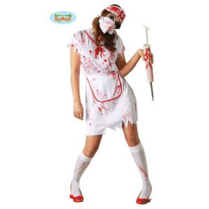 DÉGUISEMENT INFIRMIÈRE ZOMBIE TAILLE UNIQUE