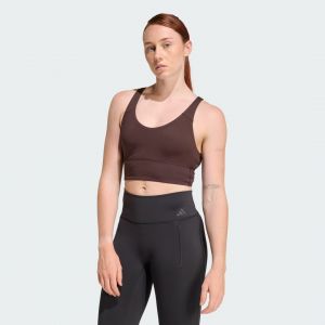Adidas Brassière maintien léger 3 bandes Studio All Me