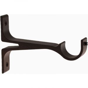 Ateliers 28 Support Mur &Oslash; 20 mm Forme Equerre Rouille Diam. 20 mm