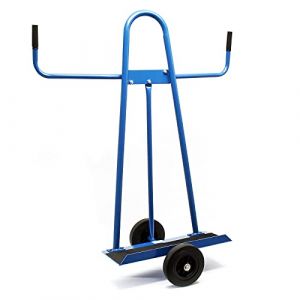 wiltec Chariot Porte-panneaux Capacit&eacute; 340 kg max. 2 Roues en caoutchouc Manutention des grandes plaques