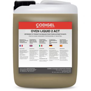 D&eacute;tergent 2 en 1 pour Four 10 L Codigel