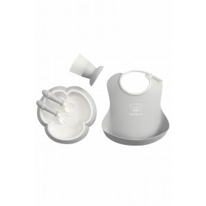 BabyBjörn Coffret Repas Bébé - Gris