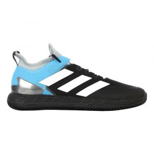 Adidas Adizero Ubersonic 4 M Clay, Chaussures de Tennis Mixte, Noir/Bleu, 42 2/3 EU