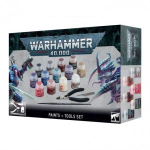Games Workshop Warhammer 40k - Citadel Paint & Tools Set