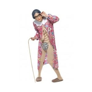 D&eacute;guisement de vieille exhibitioniste