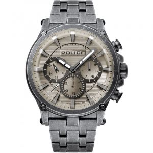 Image de Police Montre PL-15920JSQU-20M - Chronographe,Dateur Acier Gris Homme