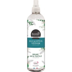 Boldair Brume air et textile - 400 ml - Eucalyptus vétiver