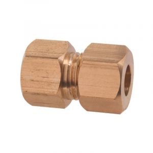 Image de Thermador Raccord bicône laiton réduit - Ø 12 mm - Ø 10 mm