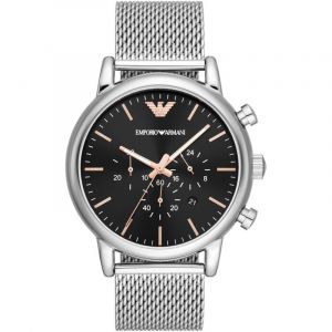 Image de Emporio Armani Montre Homme LUIGI AR11429 - Bracelet Acier Argent