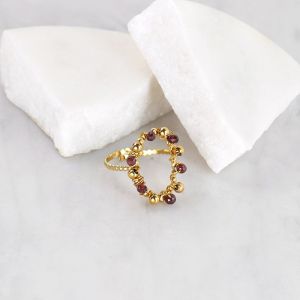 Bague milan - prune
