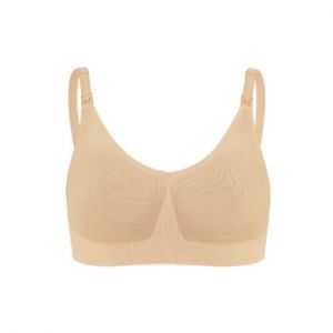 Bravado Designs ! DESIGNS Soutien-gorge de maternité et d'allaitement durables | Body Silk sans couture | Nylon recyclé | Sans fil | B-J Cup, butterscotch, Taille M