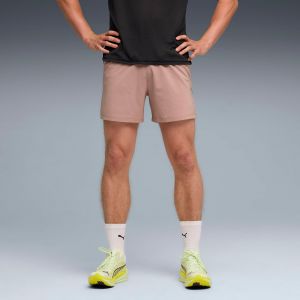 Puma Dreamrun DryCell 5in Short de running Hommes-marron, Taille XL