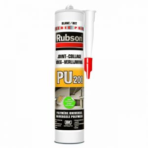 Image de Rubson MASTIC POLYURETHANNE, BLANC 280ML, PU200