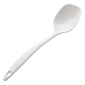 Lacor 63601-Cuill&egrave;re droite en m&eacute;lamine Classique-25 cm-Blanc