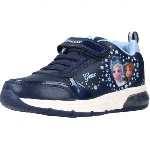 Image de Geox J SPACECLUB Girl B, Basket, Navy/Sky, 35 EU