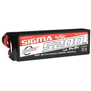 Image de Lipo 4S 14.8V 5200mAh 45C SIGMA