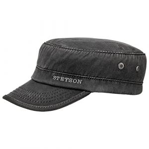 Stetson Casquette Datto Winter Army Homme - de Militaire pour avec visi&egrave;re, Doublure, ferm&eacute; &agrave; l&rsquo;arri&egrave;re, Doublure Automne-Hiver - XL