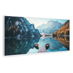 Klarstein Radiateur infrarouge intelligent Wonderwall Air Art lac horizontal 120x60 cm 700 W