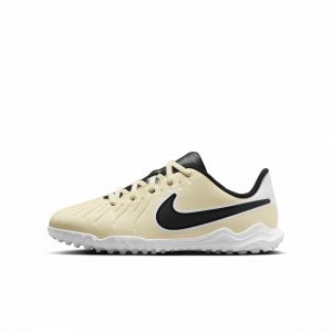 Nike Tiempo Legend 10 Club TF Junior - Lemonade/Metallic Gold Coin/Black, Lemonade/Metallic Gold Coin/Black - Taille 38.5