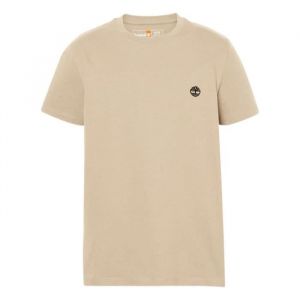 Timberland T- Shirt &agrave; Manches Courtes Tricot, Light Wheat B, M Homme