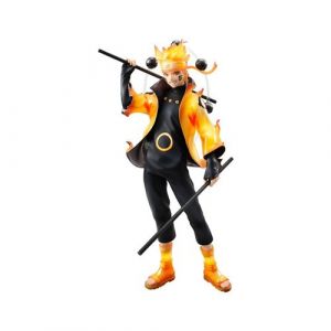 Megahouse Statuette Naruto Shippuden G.E.M. Series Naruto Uzumaki Six Paths Sage Mode 15th Anniversary Ver.
