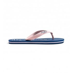 Pepe Jeans London Bay Beach Brand W, Tongues Femme, 303PINKISH, 38 EU