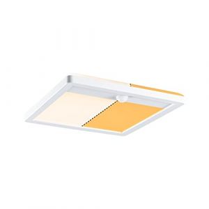 Paulmann Panneau extérieur led Lamina Motion Détecteur insecte - IP44 Angular 250x47mm 2200 - 3000K 14W 920LM 230V plastique blanc