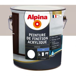 Alpina Peinture Acrylique 25L Mat | Aspect: Mat - Couleur: Aubergine