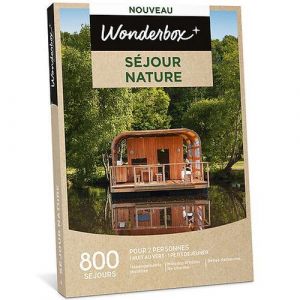 Wonderbox Coffret Cadeau - Séjour Nature