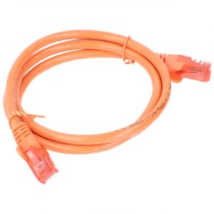 Goobay Câble patch CAT 6, U/UTP, orange 10 m