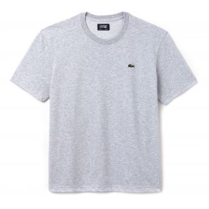 Image de Lacoste Basic Sport Round Neck T-shirt Hommes gris chiné T. S