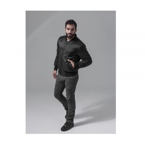 Urban classics Veste bomber Noir - Build Your Brand BY030 - Taille S