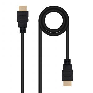Nano cable 10.15.3800 - C&acirc;ble hdmi V2.0 4K@60Hz 18Gbps a/m-a/m, 0.5 m, Couleur Noir