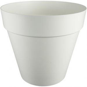 Elho Loft Urban Round 50 - Pot de fleurs rond Ø50 x 44 cm