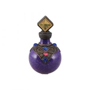Ruedelafete Flacon de potion en résine 16,5cm Violet