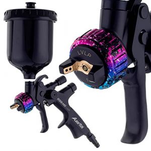 Pistolet pulv&eacute;risateur AUARITA LVLP 1,8 mm T&eacute;flon 600 ml
