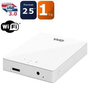 Image de WE WE1059 - Disque dur externe 1 To 2,5" Wifi USB 3.0