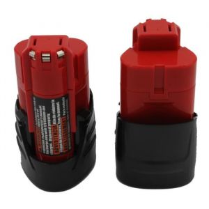 KINSUN 2 Pack outil électrique batterie 12V 1 5Ah Li Ion pour Milwaukee M12 48 11 2401 48 11 2402 C12 B C12 BX