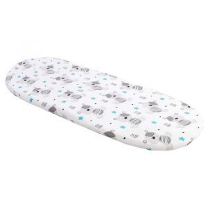 Medi Partners Drap housse landau 86x40cm 100% coton protège matelas bébé