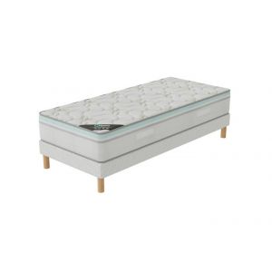 Image de Elite Mattress - Ensemble 90x190 aloe vera Sommier + Matelas Hauteur 27cm